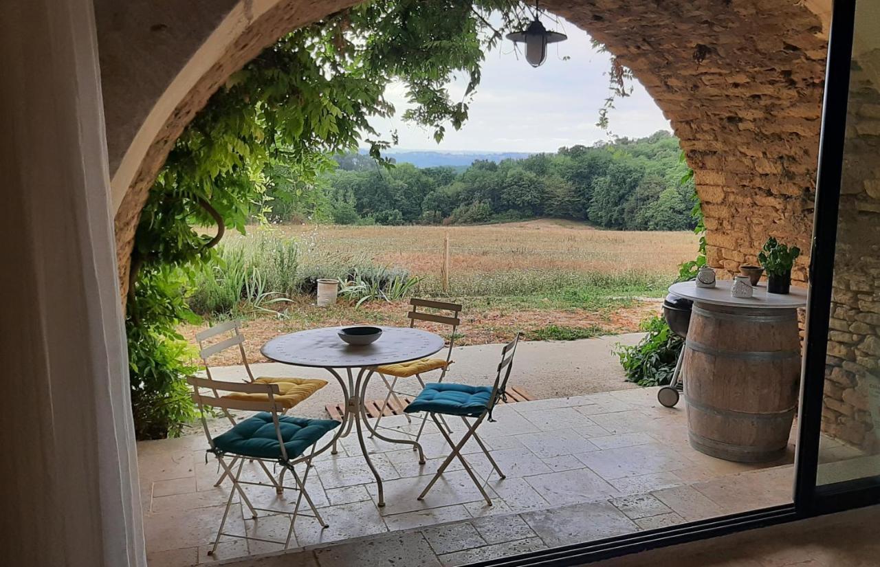 Charmant Studio Dans Maison D'Hote Dans Un Ecrin De Verdure Saint-Martin-le-Redon Exterior foto